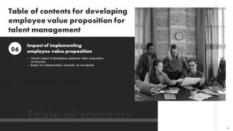 Developing Employee Value Proposition For Talent Management Powerpoint Presentation Slides