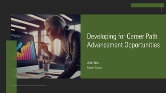 Developing For Career Path Advancement Opportunities PPT Mockup AT