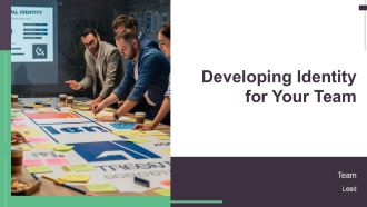 Developing Identity For Your Team PPT Slides AT