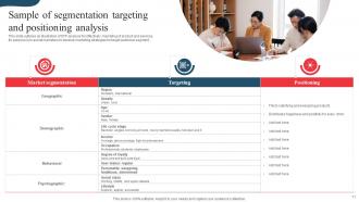 Developing Marketing And Promotional Strategies With Market Segmentation MKT CD V Attractive Analytical