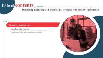 Developing Marketing And Promotional Strategies With Market Segmentation MKT CD V Informative Professionally