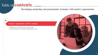 Developing Marketing And Promotional Strategies With Market Segmentation MKT CD V Unique Multipurpose
