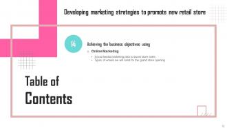 Developing Marketing Strategies To Promote New Retail Store Powerpoint Presentation Slides Informative Adaptable