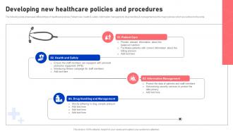 Developing New Healthcare Policies And Procedures Functional Areas Of Medical