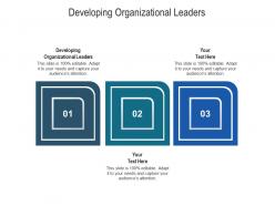 Developing organizational leaders ppt powerpoint presentation professional slide download cpb