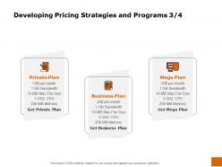 Developing Pricing Strategies And Programs Plan Ppt Powerpoint Inspiration