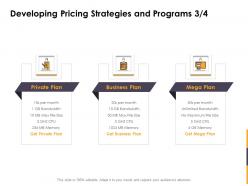 Developing Pricing Strategies And Programs Plan Ppt Powerpoint Pictures