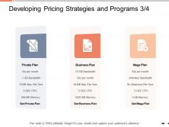 Developing Pricing Strategies And Programs Private Plan Ppt Powerpoint Presentation Files