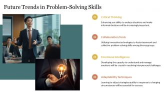 Developing Problem Solving Skills For Life Challenges PPT Template AT Content Ready Colorful