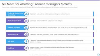 Developing product lifecycle six areas for assessin managers maturity