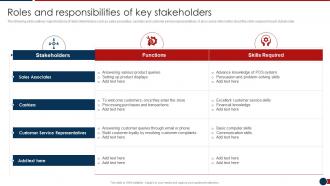 Developing Retail Merchandising Strategies Roles And Responsibilities Of Key Stakeholders Ppt Tips