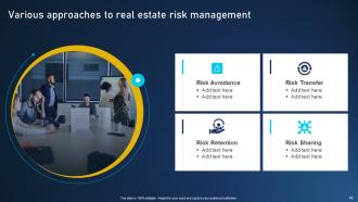 Developing Risk Management Strategies For Real Estate Company Complete Deck
