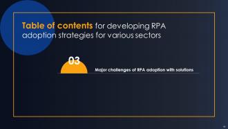 Developing RPA Adoption Strategies For Various Sectors Powerpoint Presentation Slides Professionally Interactive