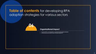 Developing RPA Adoption Strategies For Various Sectors Powerpoint Presentation Slides Best Visual