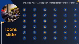 Developing RPA Adoption Strategies For Various Sectors Powerpoint Presentation Slides Content Ready Appealing