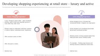 Developing Shopping Experiencing Active Shopper Engagement Management Playbook
