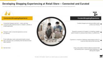 Developing Shopping Experiencing At Retail Store Connected Retail Playbook