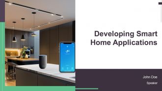 Developing Smart Home Applications PPT Presentation AT