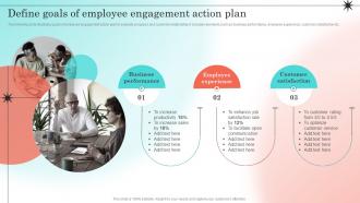 Developing Strategic Employee Engagement Define Goals Of Employee Engagement Action Plan