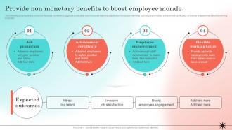 Developing Strategic Employee Engagement Provide Non Monetary Benefits To Boost Employee Morale