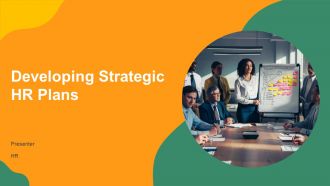 Developing Strategic HR Plans PPT Mockup AT