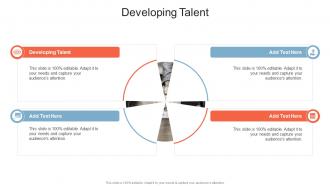 Developing Talent In Powerpoint And Google Slides Cpb