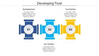 Developing trust ppt powerpoint presentation pictures slide portrait cpb