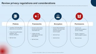 Developing Unified Customer Review Privacy Regulations And Considerations MKT SS V