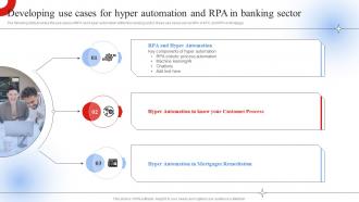 Developing Use Cases For Hyper Automation Robotic Process Automation Impact On Industries