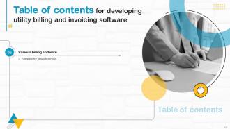 Developing Utility Billing And Invoicing Software Powerpoint Presentation Slides Designed Image