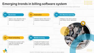 Developing Utility Billing Emerging Trends In Billing Software System