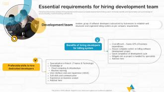 Developing Utility Billing Essential Requirements For Hiring Development Team