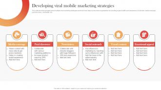 Developing Viral Mobile Marketing Strategies Streamlined Buzz Marketing Techniques MKT SS V