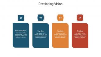 Developing vision ppt powerpoint presentation outline layouts cpb