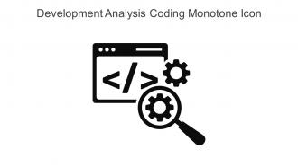 Development Analysis Coding Monotone Icon In Powerpoint Pptx Png And Editable Eps Format