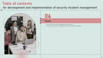 Development And Implementation Of Security Incident Management Powerpoint Presentation Slides V Template Images