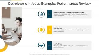 Development Areas Examples Performance Review In Powerpoint And Google Slides Cpb