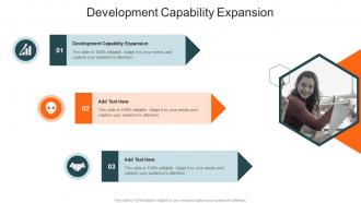 Development Capability Expansion In Powerpoint And Google Slides Cpb