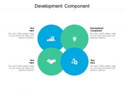Development component ppt powerpoint presentation infographic template slide cpb