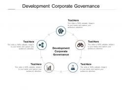 Development corporate governance ppt powerpoint presentation layouts rules cpb