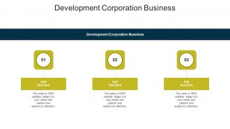 Development Corporation Business In Powerpoint And Google Slides Cpb