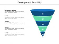 Development feasibility ppt powerpoint presentation visual aids slides cpb