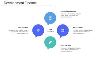 Development Finance Ppt Powerpoint Presentation Summary Layout Cpb