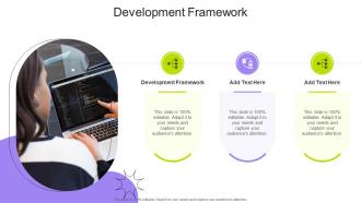 Development Framework In Powerpoint And Google Slides Cpb