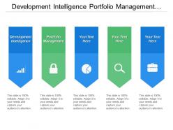 Development intelligence portfolio management development intelligence release management