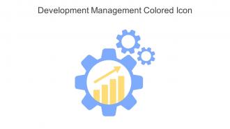 Development Management Colored Icon In Powerpoint Pptx Png And Editable Eps Format
