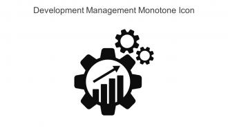 Development Management Monotone Icon In Powerpoint Pptx Png And Editable Eps Format