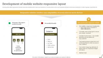 Development Of Mobile Website Responsive Utilizing Online Shopping Website To Increase Sales