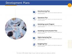 Development plans communication ppt powerpoint presentation visual aids styles