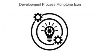 Development Process Monotone Icon In Powerpoint Pptx Png And Editable Eps Format